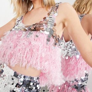 ASOS Sequin Top